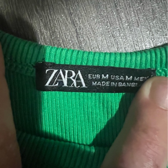 Zara bright green tank - Picture 2 of 2